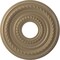 Ekena Millwork Cole PVC Medallion (Canopies up to 4 1/4"), 13"OD x 3 1/2"ID x 3/4"P, Metallic Champagne Mist CMP13COECE - alternate 1